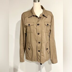 Hugo Boss Tan Military Field Jacket Men’s size 44R